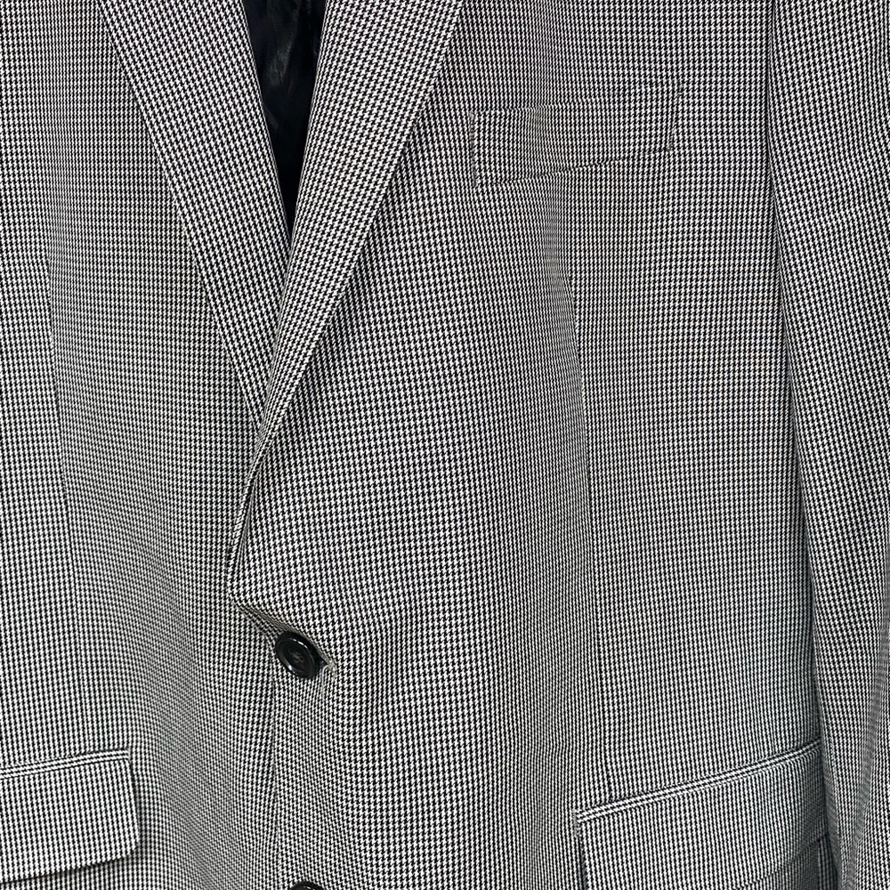 LAUREN RALPH LAUREN Mini Houndstooth Sports Jacket 46 R - Picture 8 of 10